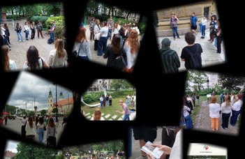 Interaktív Békeséta a Kulturális turizmus tantárgy keretében